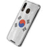 South Korean Flag Distressed Galaxy A30 Clear Case